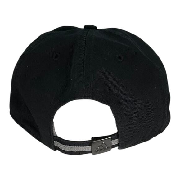 Adidas Hat Cap Black Grey Strap back Base Ball Climate Adult One Size Used - Picture 9 of 11